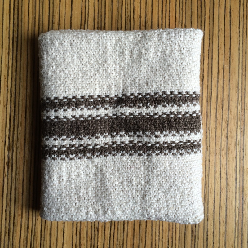 indoors, high angle view, nature, brown, table, Fabric, directly above, food and drink, Purl, Wool, craft, day, wood, Knit, pattern, studio shot, no people