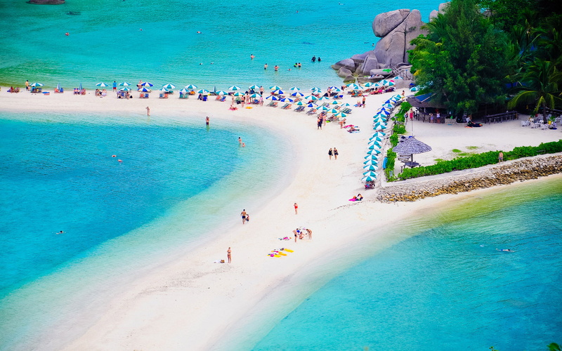 beautiful, beach, 2K, high, thailand, nang, definition, hd, island, yuan