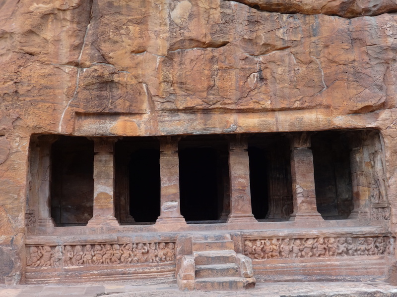india, old Ruin, ancient, ancient civilization, architecture, old, outdoors, nature, Stone, Cave Temple, no people, temple - Building, tourism, red, built Structure