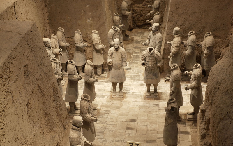 travel Destinations, ancient, architecture, monument, gray, people, knights, craft, archaeology, buddha, china - East Asia, statues, religion, stone, crowd