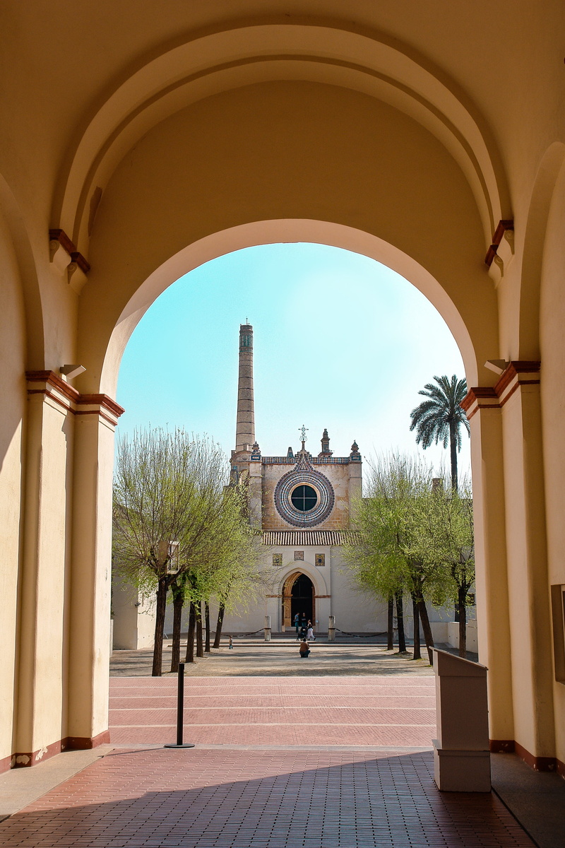 nature, arch, mary, no people, spirituality, the way forward, ceramic, sky, seville, arched, plant, 4K, place of worship, jaimepf, courtyard, manufactures