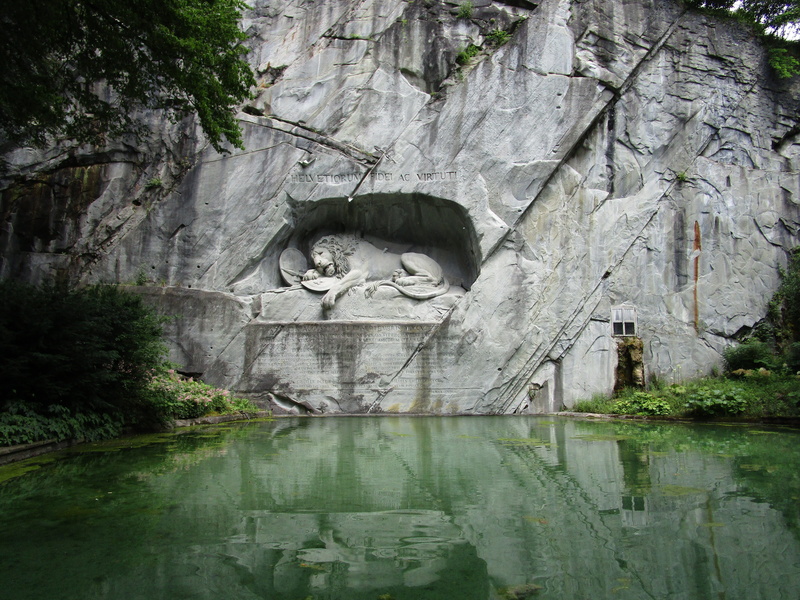 park, art and craft, flowing water, green, built structure, gray, carved, no people, architecture, day, beautiful, scenic, stone, male likeness, solid