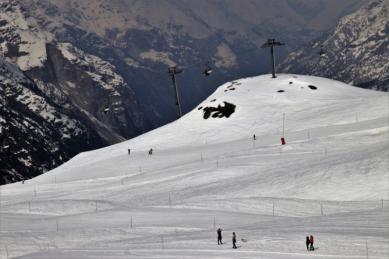 5K, ferie, slope, ski lift, fairy-tale winter, winter view, field, skier, panoramic, far view, adventure, ski slope, cold, snow, winter landscape, the prospect of