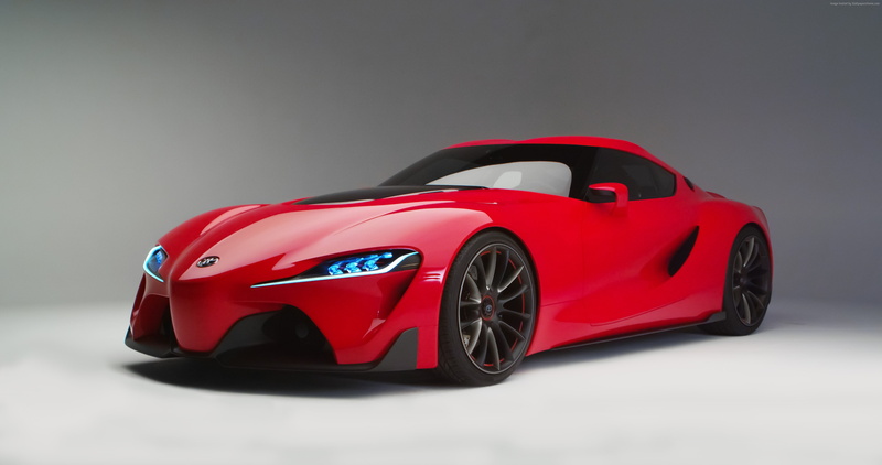 4K, supercar, hypercar, Toyota FT-1