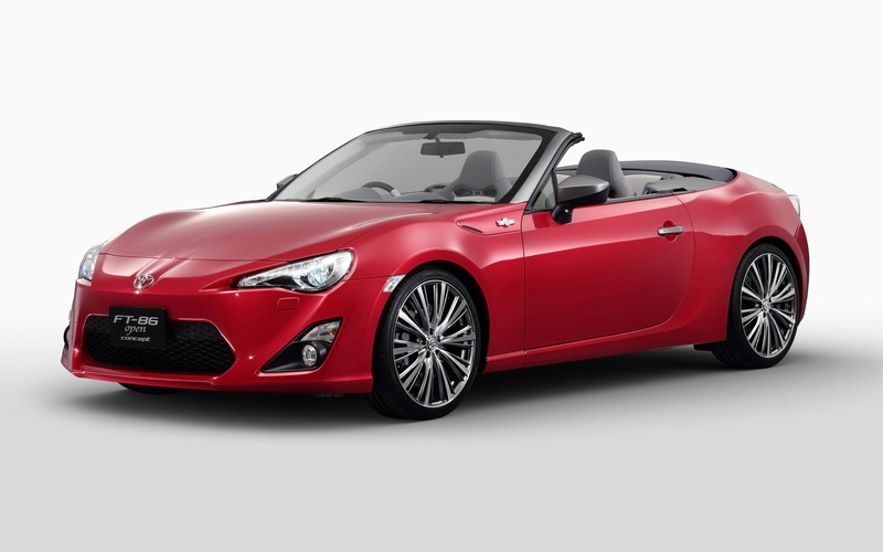 toyota, cars, concept, open, convertible, 2013, red, car, ft, 2K