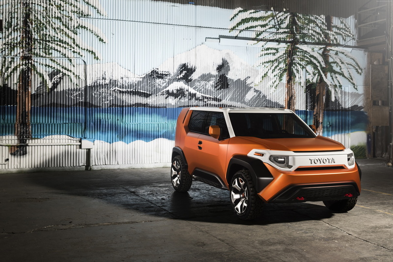 5K, concept, 2017 New York Auto Show, orange, Toyota FT-4X