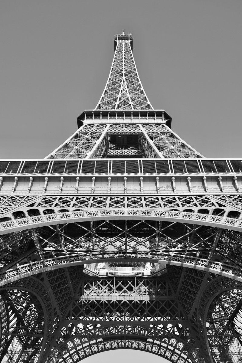 low angle view, sky, tourism, eiffel tower monument historic, built structure, eiffel tower, paris, building exterior, tall - high, paris france, weight 10100 tons