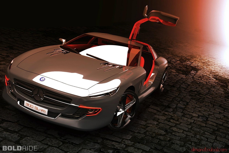 merc, gullwing, cars, concept, 1080P, 300sl, benz, sl, mercedes