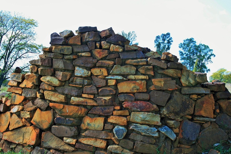 ruins, ancient civilization, no people, 4K, architecture, low angle view, day, pretoria, willem prinsloo, history, crumbling, stones, tree, rock - object