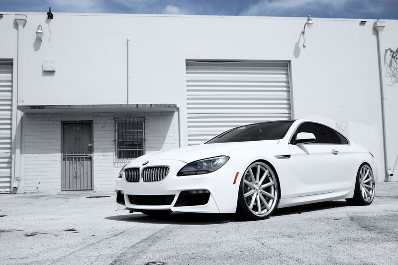 Lights, Auto, White, Machine, BMW, Day Building, The front, 6 Series, 1080P, Boomer
