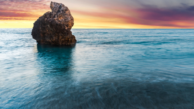 Greece, body, sea, Beach, blue, Milos, island, photo, clouds, 4K, ocean, water, rock, sunset, Lefkada, 4k, sky, sunrise