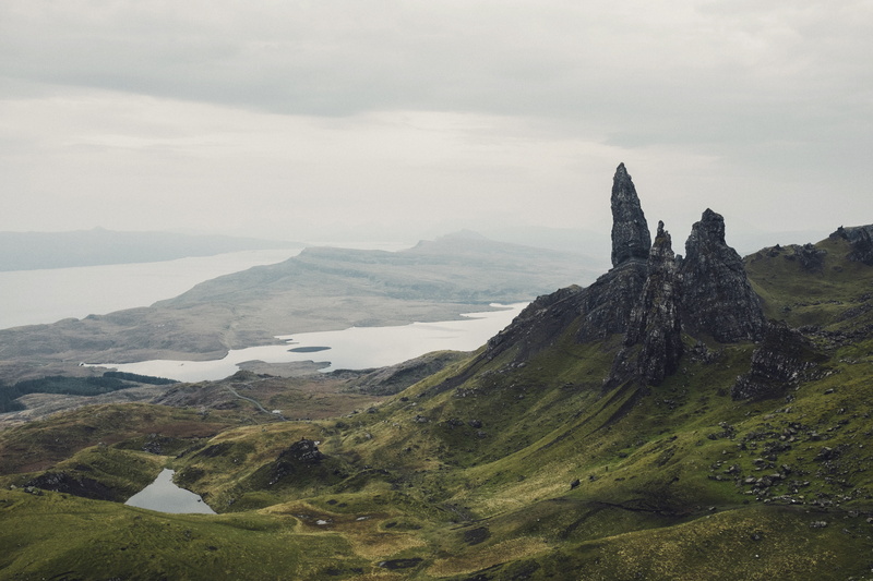 land, non-urban scene, mountains, landscape, environment, nature, geology, sky, tranquility, no People, 4K, scenics - nature, cloudy, travel destinations