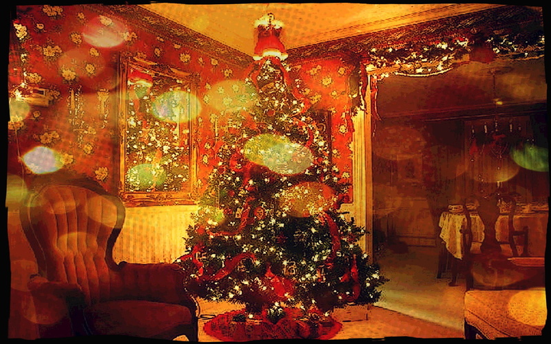 lights, tree, Christmas, religion, illuminated, home interior, holiday - event, decoration, celebration, holiday, atmosphere, 1080P, indoors, christmas decoration