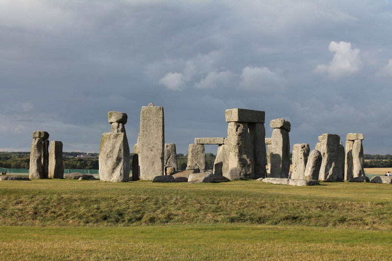 monolith, stone, stonehenge, environment, rocks, grass, archaeology, architecture, tourism, land, religion, prehistoric, architectural column, sky, landmark