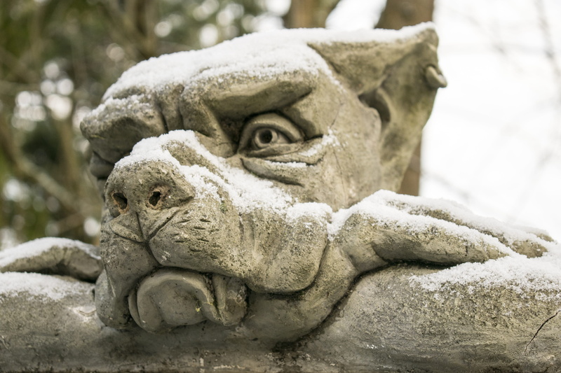 travel, creativity, teeth, animal, weathered, garden decoration, guard dog, representation, nose, aggression, mammal, eyes, gatekeeper, stone material