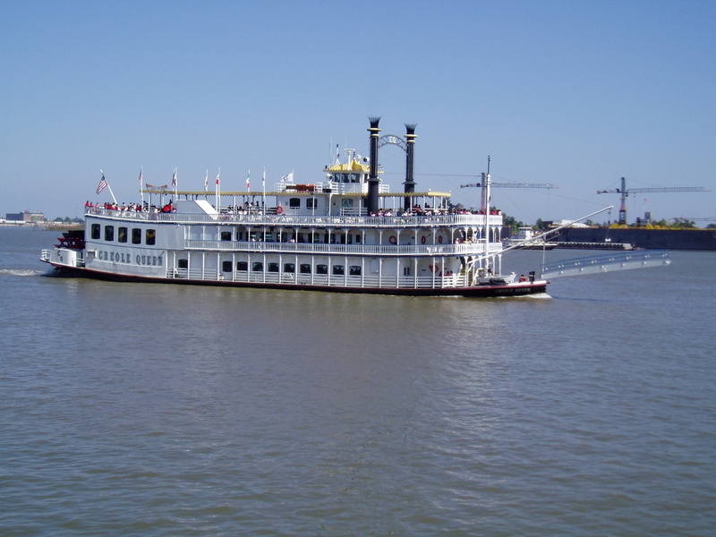 sky, steamship, no people, passenger, water, nautical, paddlewheeler, travel, steamboat, sea, ship, mode of transportation, ferry, passenger craft, architecture