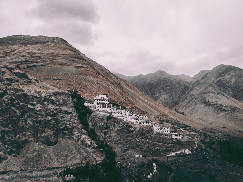 birds eye view, idyllic, no people, grass, scenic, non-urban scene, scenics - nature, mountains, environment, formation, high, gray, landscape, rocks, scenery