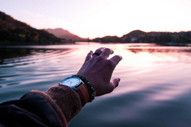 tranquility, sky, reaching out, lake sherwood, finger, sunset watch, thousand oaks, hand, watch, sunset hand, mens hand, body part, outdoors, real people