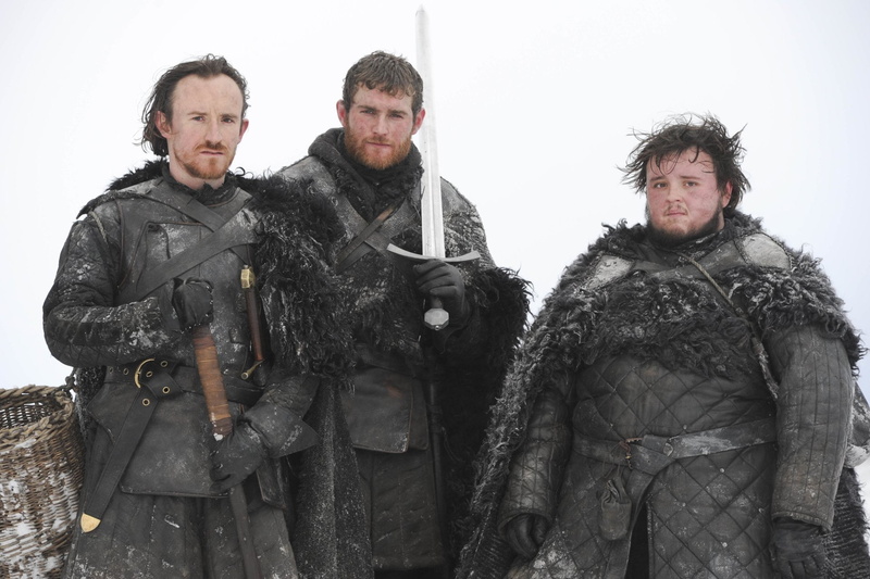 Dolorous Edd, John Bradley, Ben Crompton, TV Show, Mark Stanley, Grenn (Game of Thrones), Game Of Thrones, 1080P, Samwell Tarly