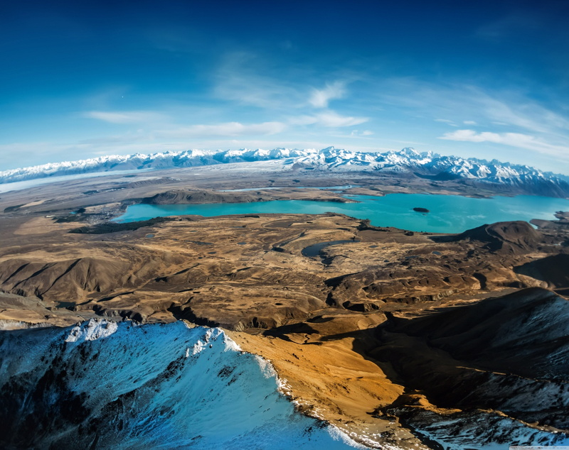 2K, idyllic, lagoon, tranquility, non-urban scene, tranquil scene, mountain, landscape, snowcapped mountain, glacier, mountain range, sky, water, environment