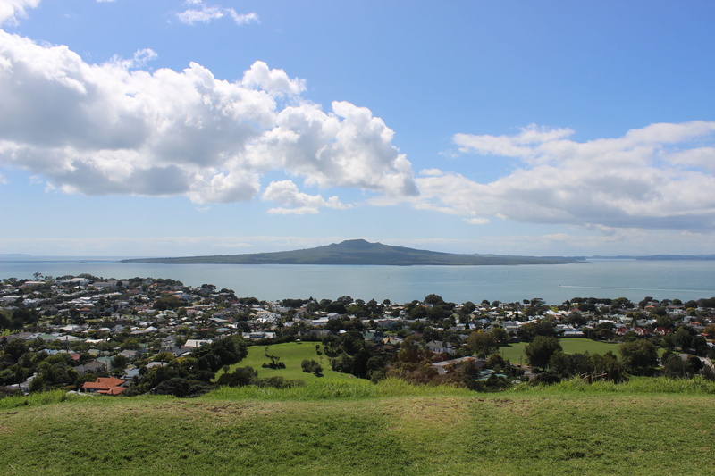 environment, tree, sky, day, cloud - sky, panoramic, 5K, landscape, rangitoto, beauty in nature, tranquil scene, sea, nz, water, land, built structure