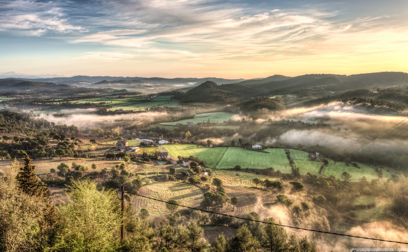 Scenery, Fields, Spain, no people, barcelona, balsareny, Europe, environment, catalunya, green, non-urban scene, nature, colonia rabeia, outdoors, tranquility