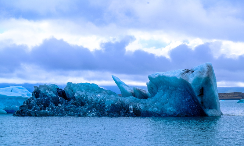 landscape, nature, ocean, tranquil scene, outdoors, snow, dark, cloud - sky, environment, photography, mountain, tranquility, iceberg, lagoon, floating on water
