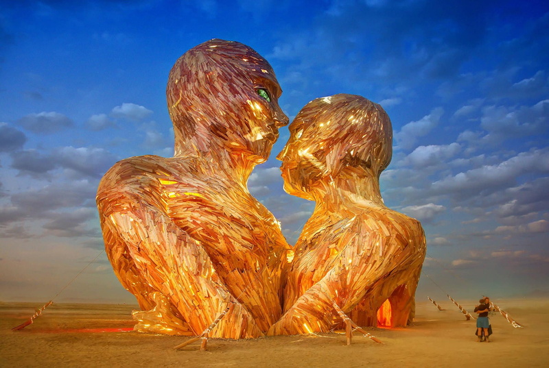 Burning Man, Desert, 1080P, Trey Ratcliff
