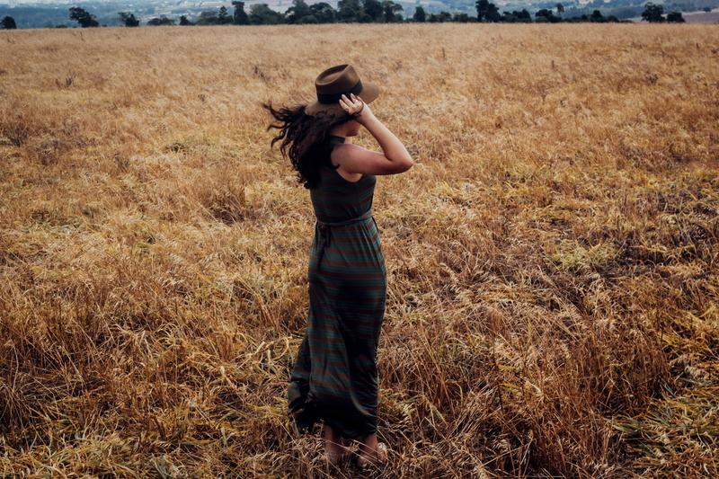 gun, nature, wheat field, wearing, leisure activity, standing, people, females, women, weapon, one Person, lifestyles, hairstyle, young Adult, Woman, 4K