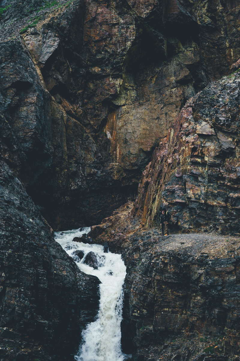 waterfalls, brown, formations, geology, stone, season, spring, environment, scenic, wild, lapse, tranquility, scenery, flowing water, outdoors, creek, beauty in nature