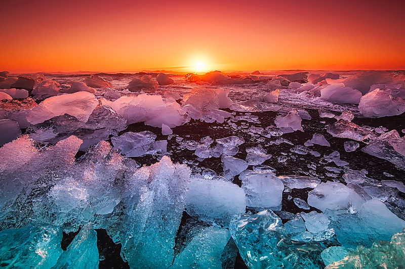 glacier, reflections, sea, snow, beauty in nature, landscape, beautiful, dramatic landscape, icy, environment, ocean, water, cold temperature, 1080P, outdoors