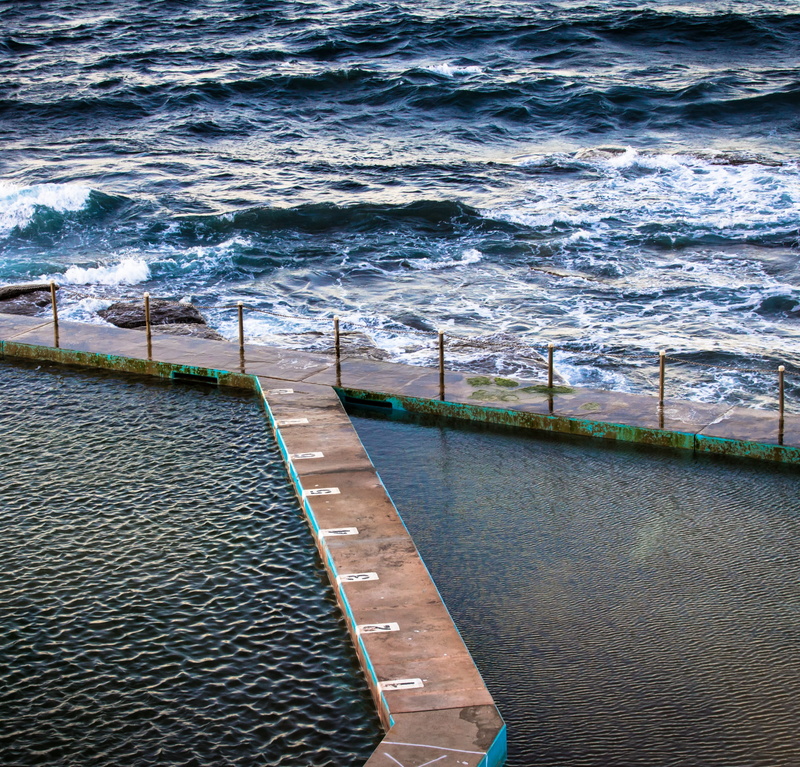 direction, architecture, high angle view, collaroy beach, brown, wafe, water eave, travel, drone view, sea waves, dock, water, near, land, swim, coast