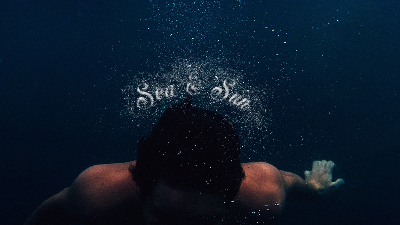 2K, water, nature, underwater, night, sky, bubbles, swimming, studio shot, adult, outdoors, young adult, undersea, headshot, men, black background, one person