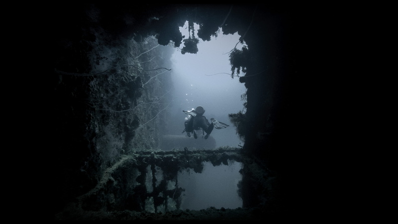 diving equipment, sports, person, unrecognizable person, aquatic sport, scuba diving, adventure, human, outdoors, sea, cave, leisure activities, snorkeling