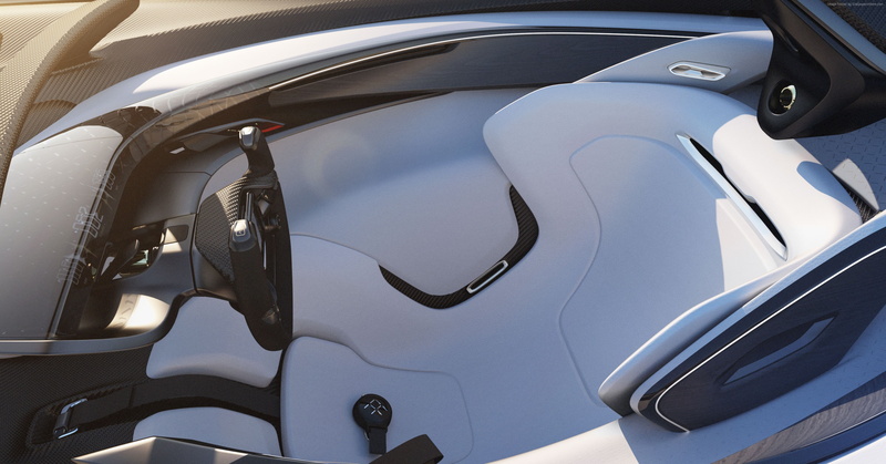 2K, windshield, Faraday Future, shiny, Best Electric Cars, land vehicle, close-up, modern, no people, Electric Car, wealth, FFZERO1, day, outdoors, transportation