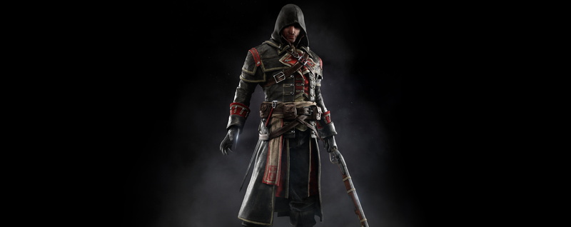 wallpapewr, studio shot, Assassins Creed, adult, one person, men, assassins creed, sport, gun, s, weapon, preparation, strength, indoors, holding, shay