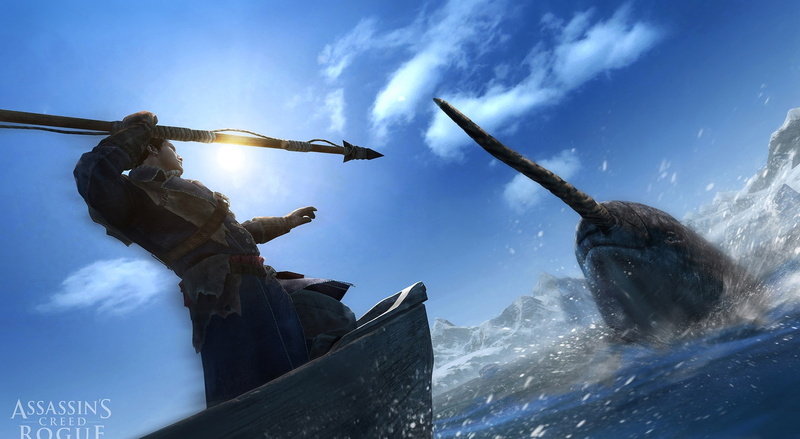 digital, nature, low angle view, Assassins Creed, people, day, creed, outdoors, water, hunt, Games, blue, sculpture, 1080P, nautical vessel