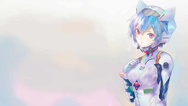 obscured face, clothing, blue hair, 1080P, sky, multi colored, waist up, anime, digital composite, representation, outdoors, robot, unrecognizable person