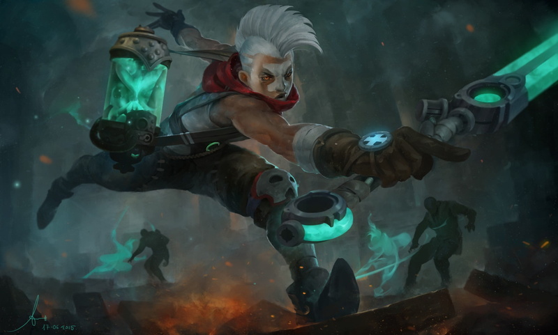 adult, animal wildlife, security, clothing, Ekko, game, aggression, real people, holding, League of Legends, silver, sport, full length, character