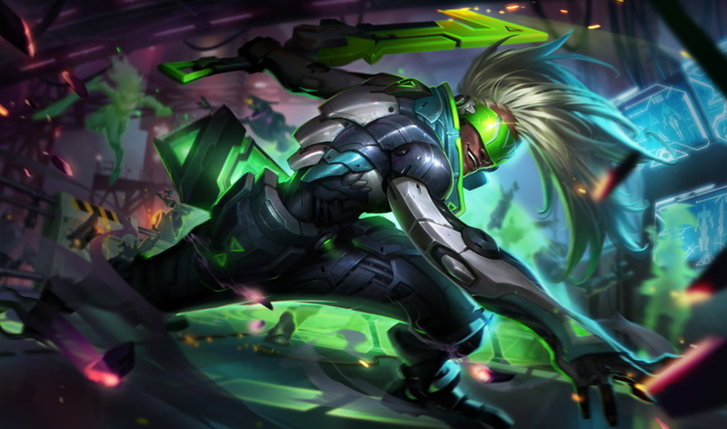 arts culture and entertainment, art and craft, 720P, illuminated, representation, nature, league of legends project skins sword ekko, reflection, low angle view