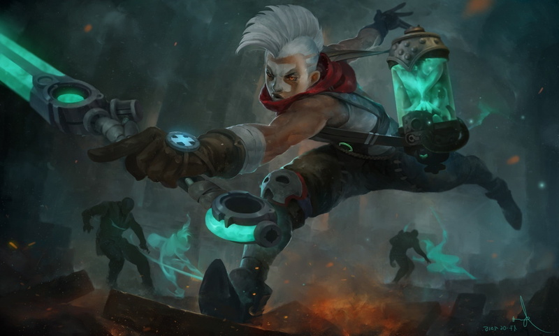league of legends ekko, underwater, people, digital composite, animals in the wild, real people, lifestyles, sport, 1080P, animal wildlife, nature, vitality