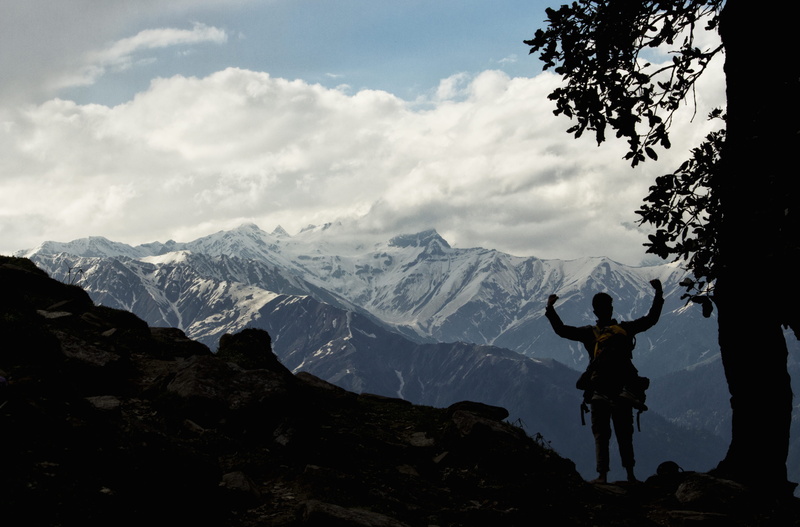 outdoors, arms raised, lifestyles, man, facing, sky, freedom, mountain range, nature, body part, infront, silhouette, scenics - nature, 4K, standing, rear view