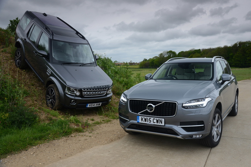 Land Rover, Volvo, Discovery, 2015, 1080P, XC90