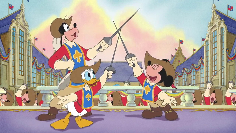 1080P, mickey, computer, goofy, musketeers, three, donald, hd HD Wallpaper