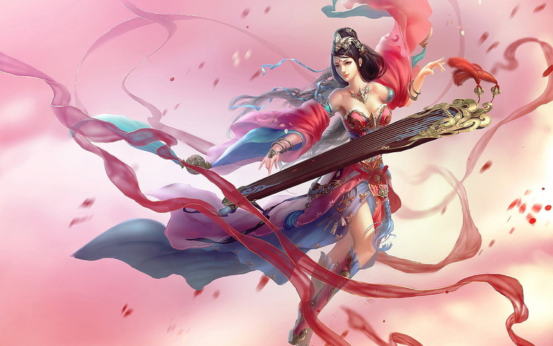strings, league, maven, energy, girls, 1080P, sona, game, courage, legends, fantasy