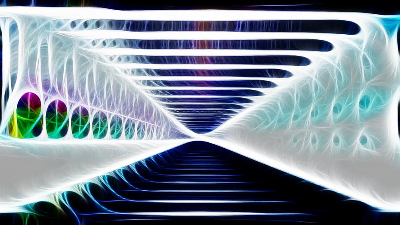 Tunel, Lines, Abstract, 1080P