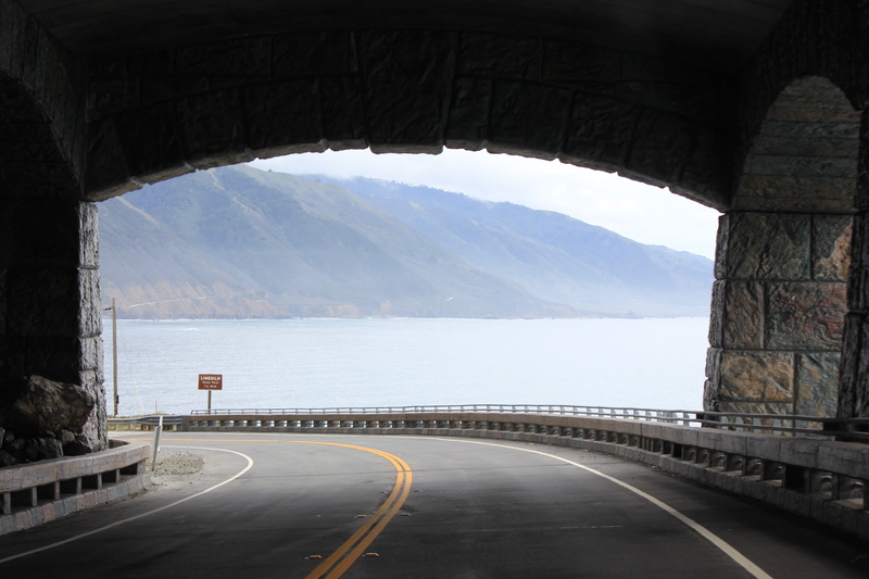 California, sea, connection, multiple Lane Highway, day, architecture, direction, symbol, travel Locations, mountain, Tunel, the way forward, Exit, arch