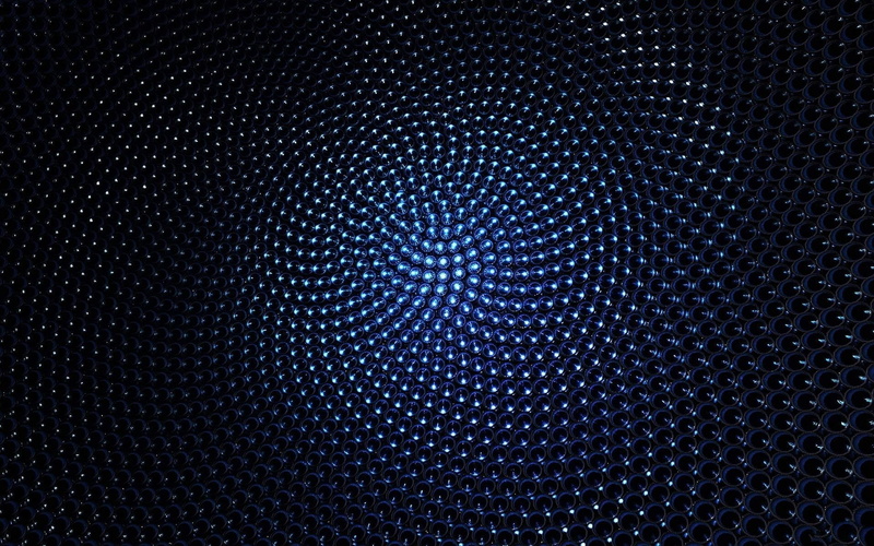 1080P, Colors, CGI, Shapes, Abstract, Texture, Orb, Fractal, Blue, Artistic