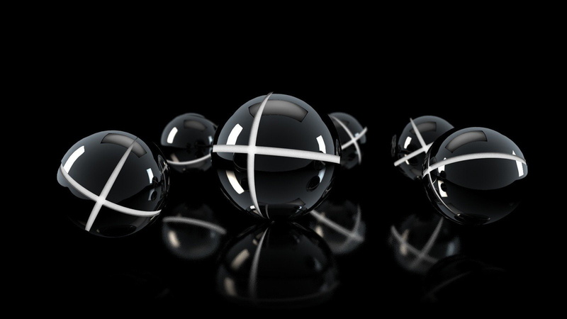 copy space, three objects, shiny, success, 720P, orbs, wealth, close-up, single object, shape, reflection, studio shot, arts culture and entertainment