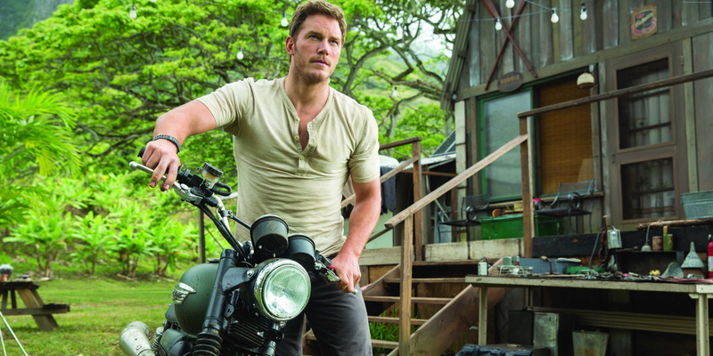 Jurassic world, one person, day, looking, leisure activity, mid adult, real people, Most Popular Celebs, standing, three quarter length, men, transportation